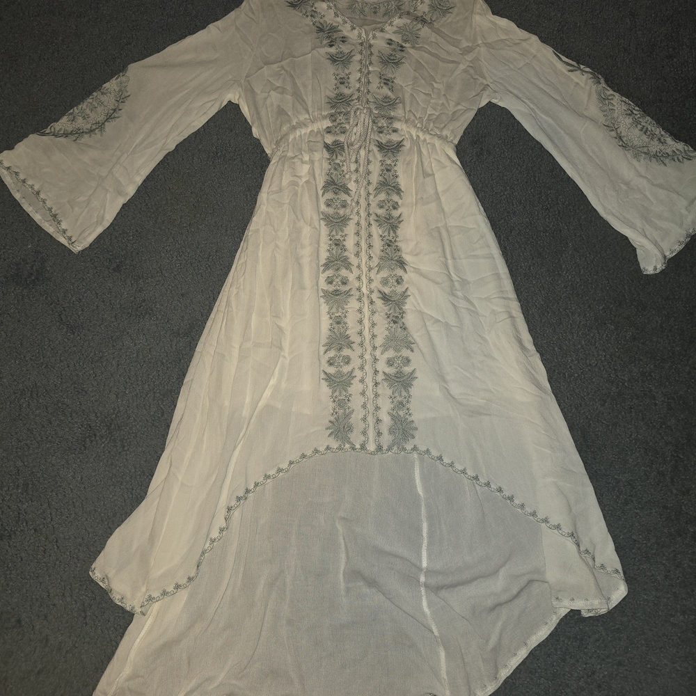 Knockoff Free People Embroidered Bohemian Dress